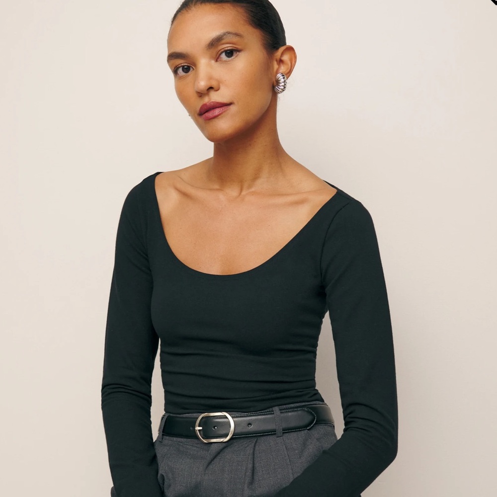 NWT  Reformation Graham Knit Top